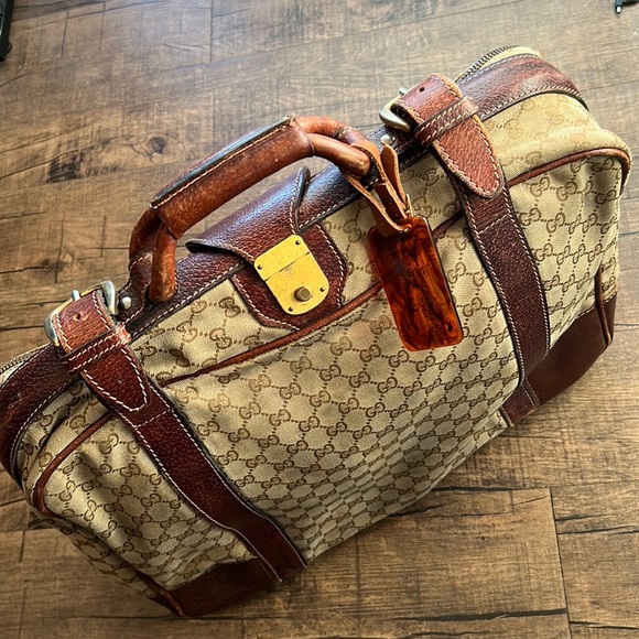 Gucci Authentic Vintage Carry On Suitcase 🔥 🔥 🔥 - Picture 17 of 17